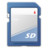 Devices media flash sd mmc Icon